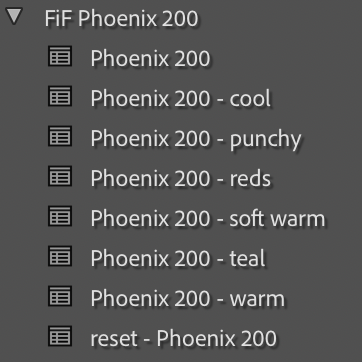 Harman Phoenix 200 Film Emulation Lightroom Preset