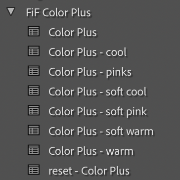 Color Plus Film Emulation Lightroom Preset