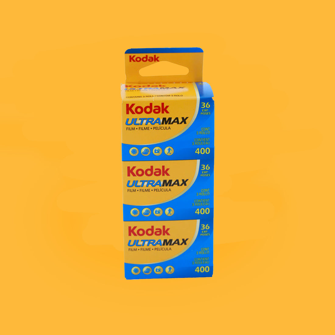 Kodak Ultramax 36exp 3 Pack – 35mm