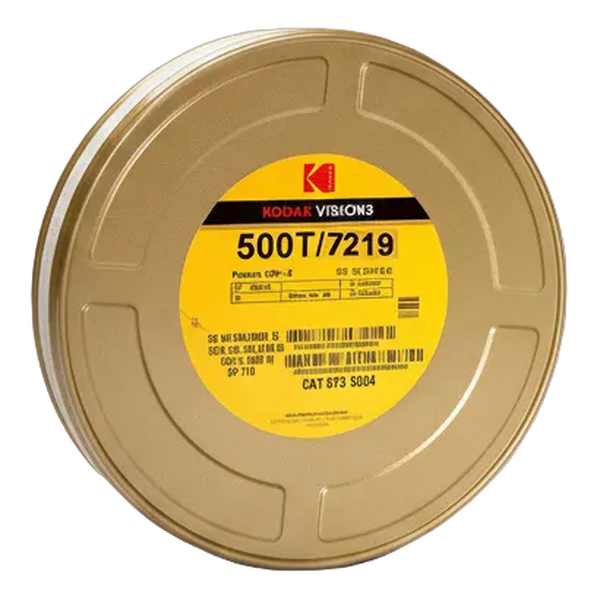 Kodak VISION3 500T 7219 16mm 400 foot film can