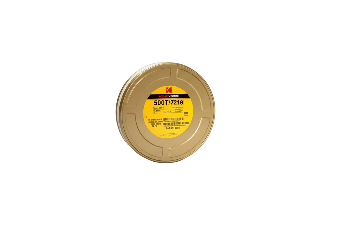 Kodak VISION3 500T 7219 16mm 400 foot film can